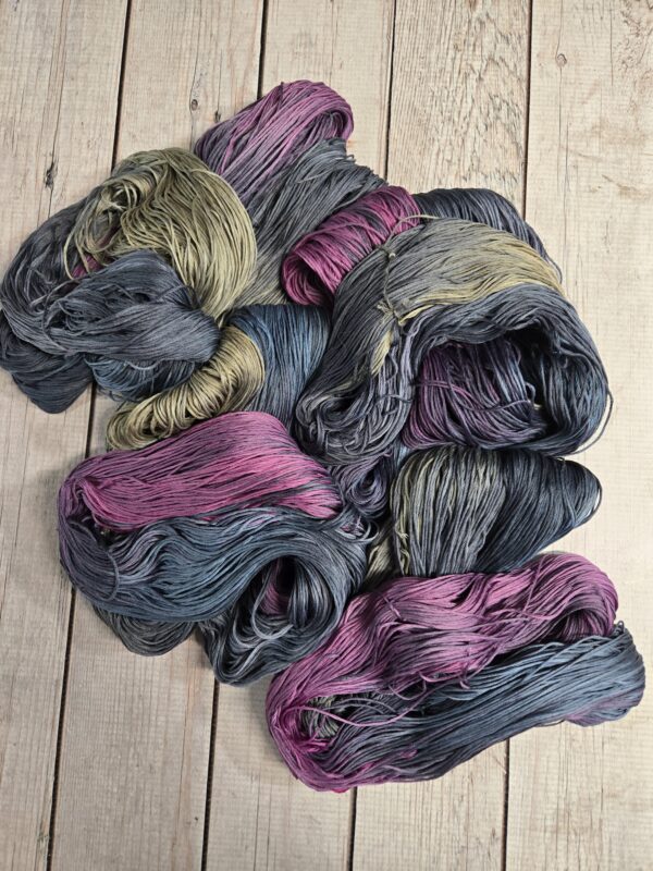 "Dove Pink" Lotus Amalfi™ Hand-Dyed Mercerized Cotton Yarn